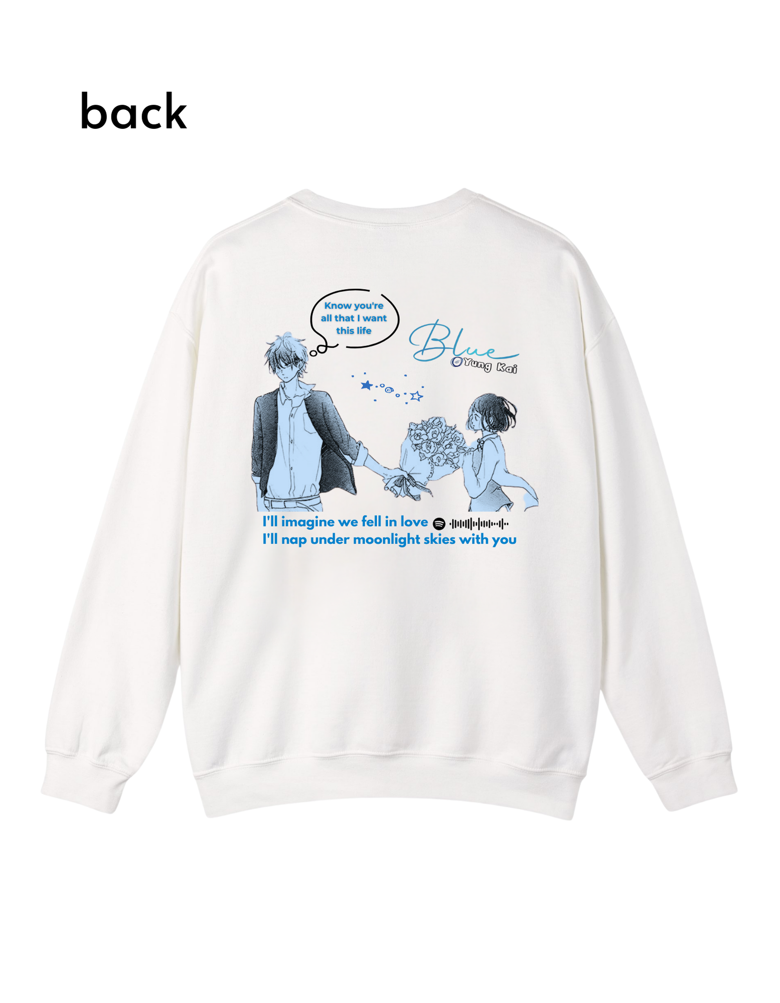 Blue - Dream Date Sweater