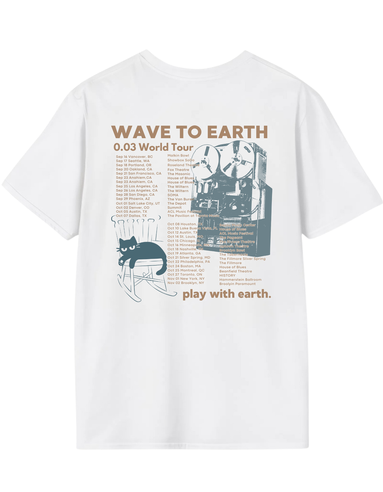 Wave to Earth 0.03 Na Tour Unisex Softstyle 1 T-Shirt