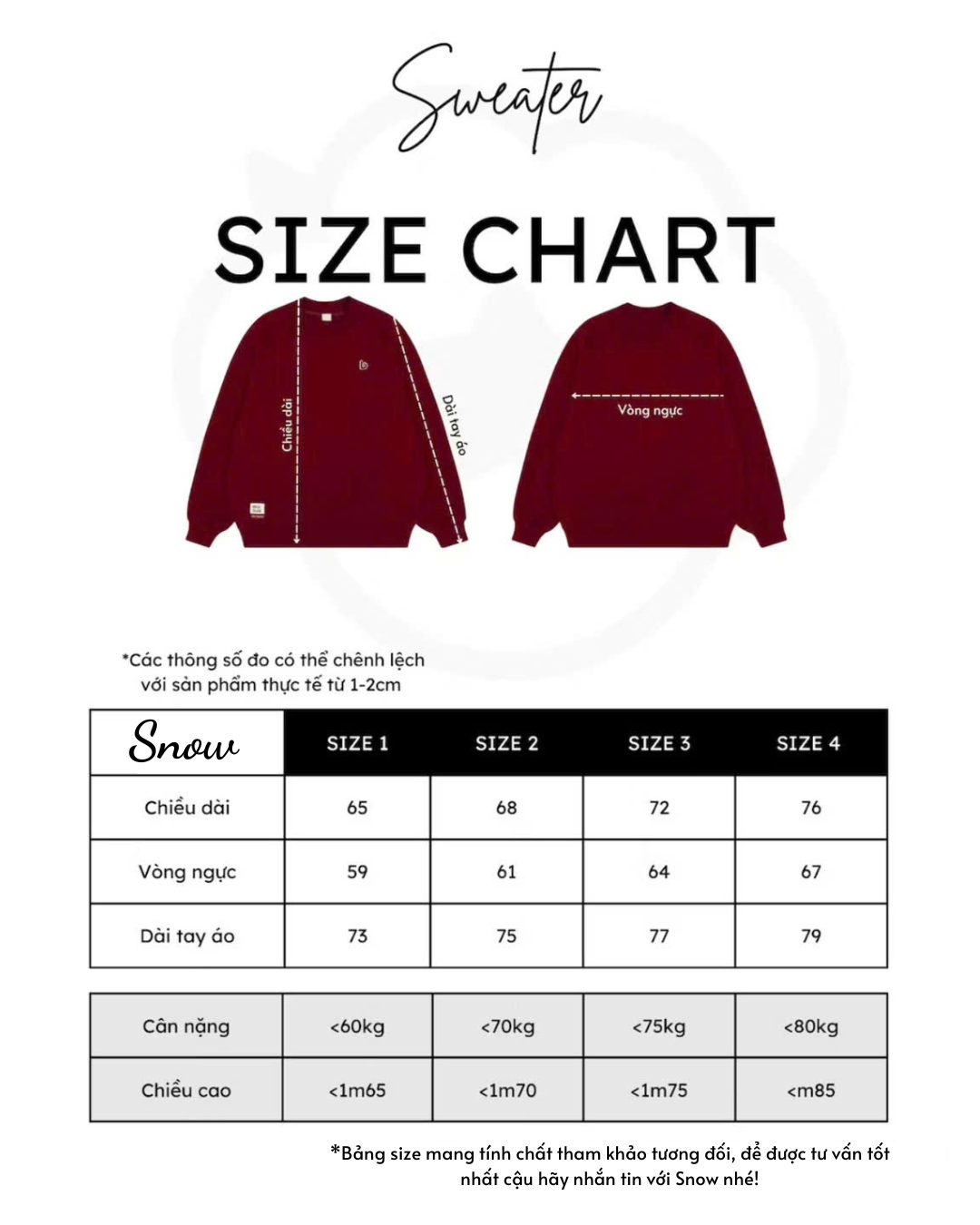 Flaws and All Asia & EU tour Sweater