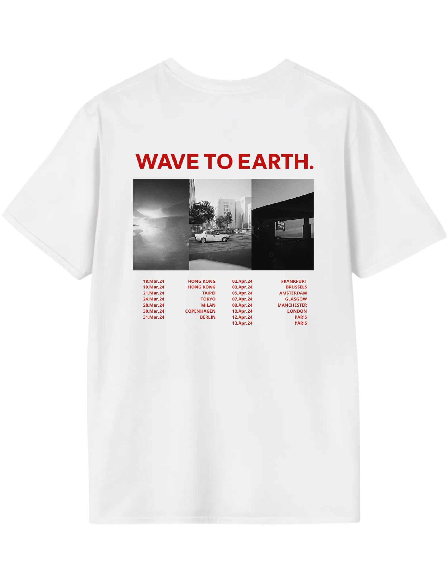 Wave to Earth Flaws and All Asia & EU Tour 1 Unisex T-Shirt