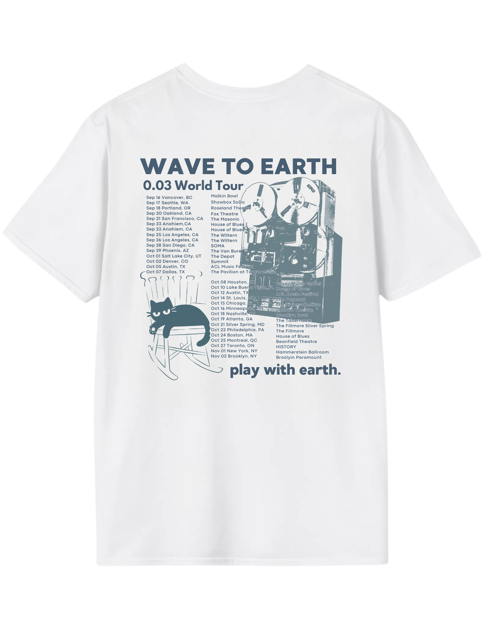 Wave to Earth 0.03 Na Tour Unisex Softstyle 2 T-Shirt