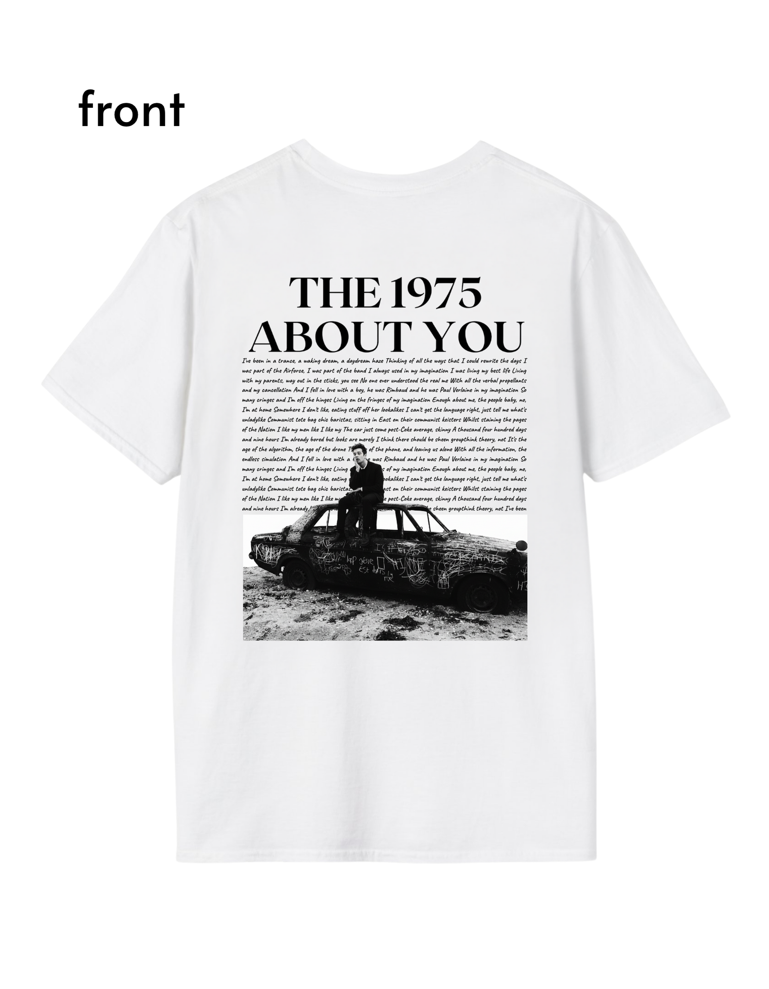 THE 1975 ABOUT YOU The Car T-Shirt