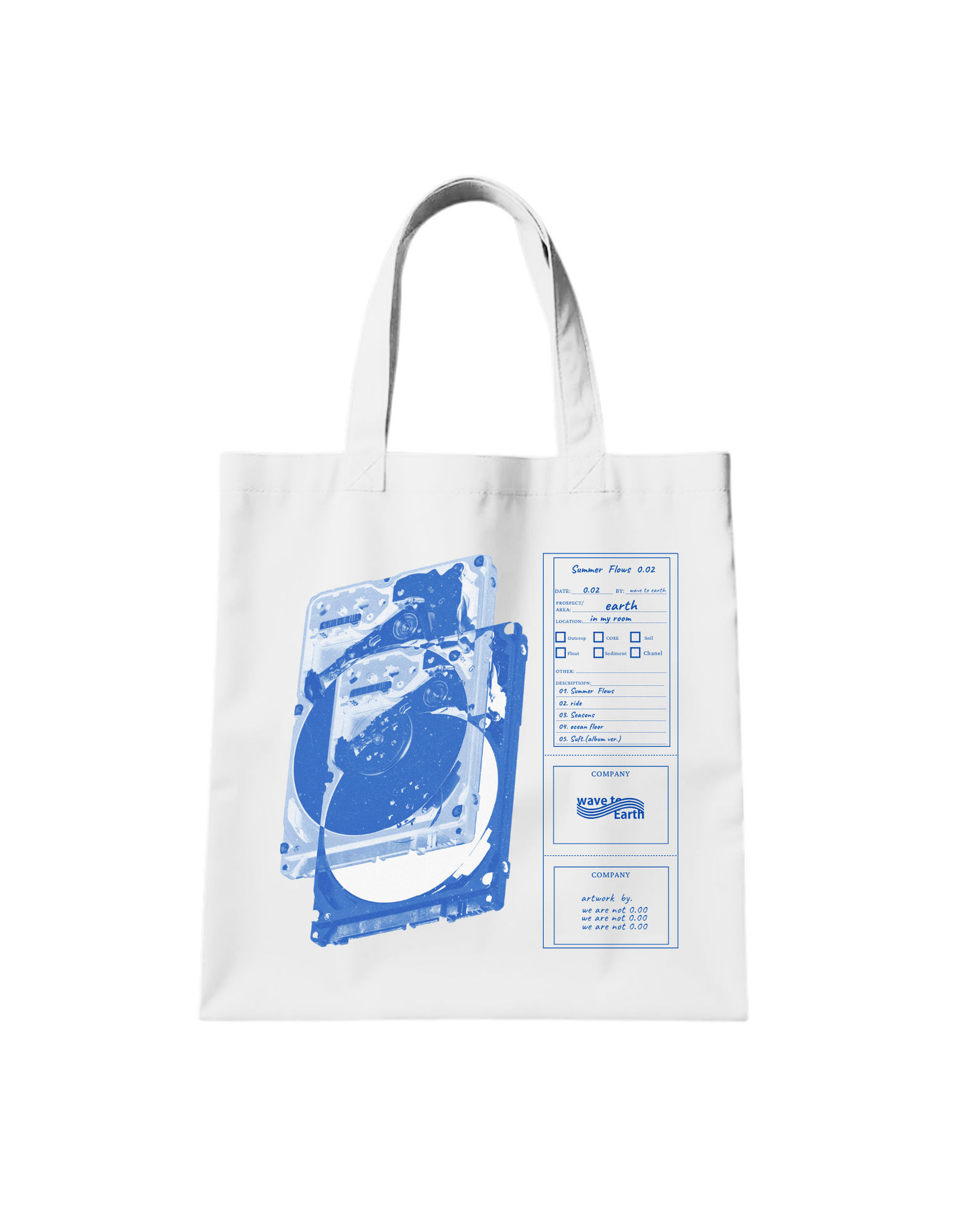 Summer Flows 0.02 Canvas Bag