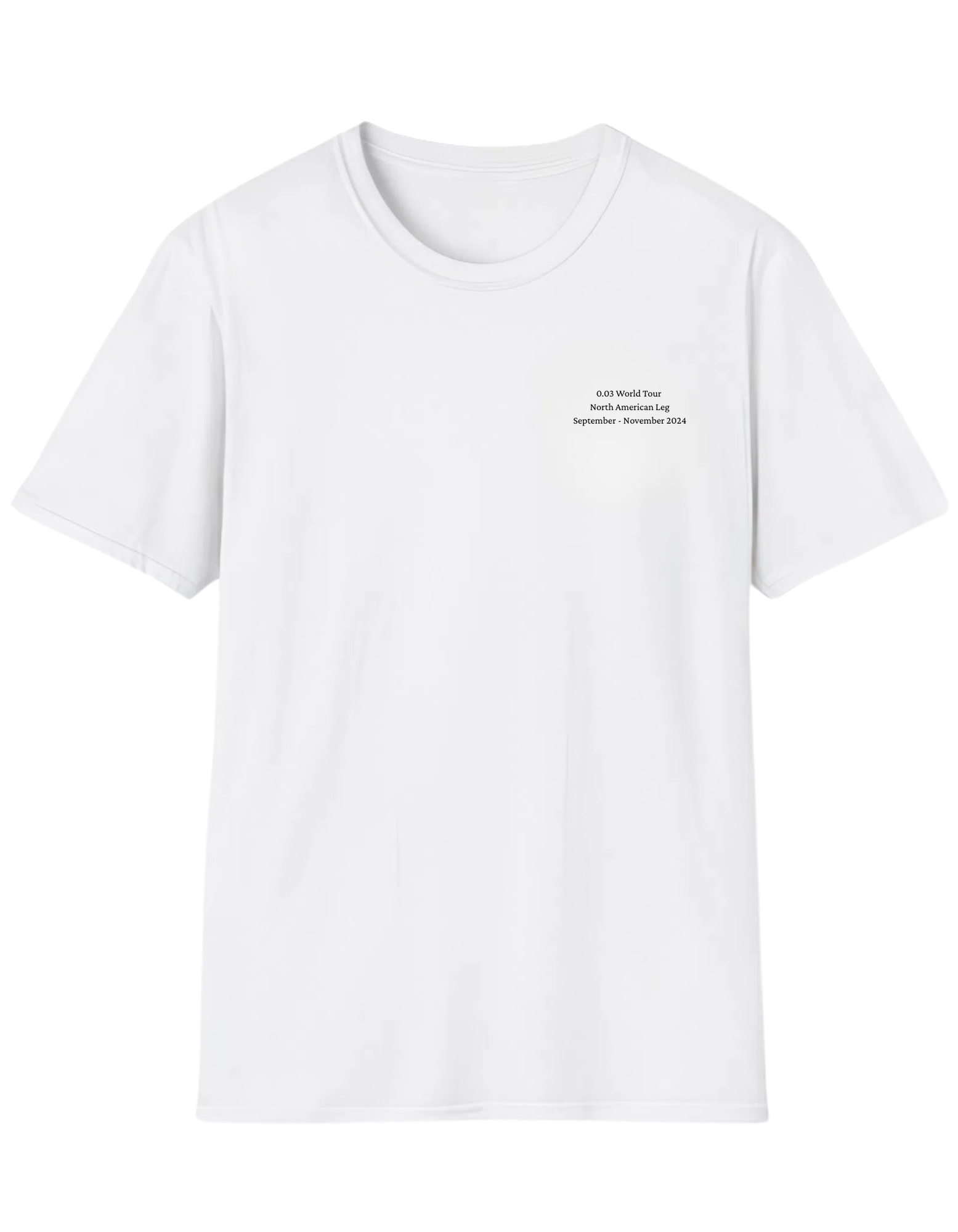 Wave to Earth 0.03 Na September to November Tour Unisex 1 T-Shirt